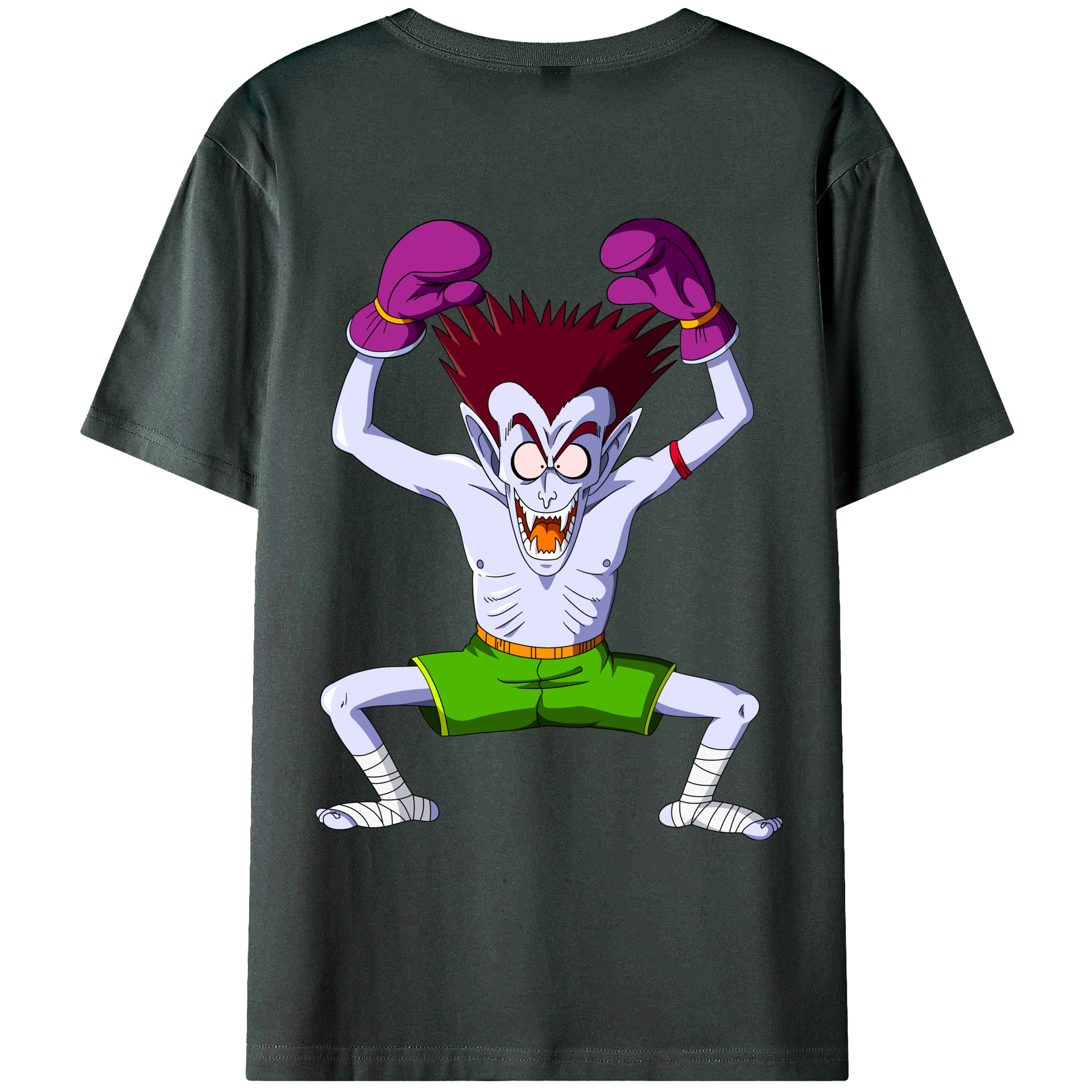 （画像用） ドラゴンボール DRAGON BALL 綿100％ メンズ半袖Tシャツ（バックプリント） 通気性
